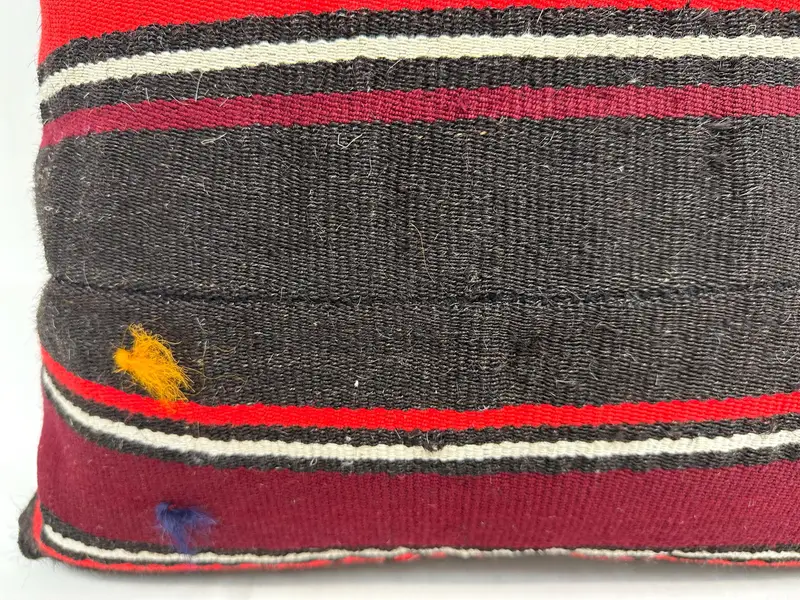 Boho Pillow, 20x20 Brown Pillow, Kilim Pillow Cover, Pillow Cover, Bolster Throw Cushion Cover, Custom Pillow Cover, Turkish Kilim Pillow - 2