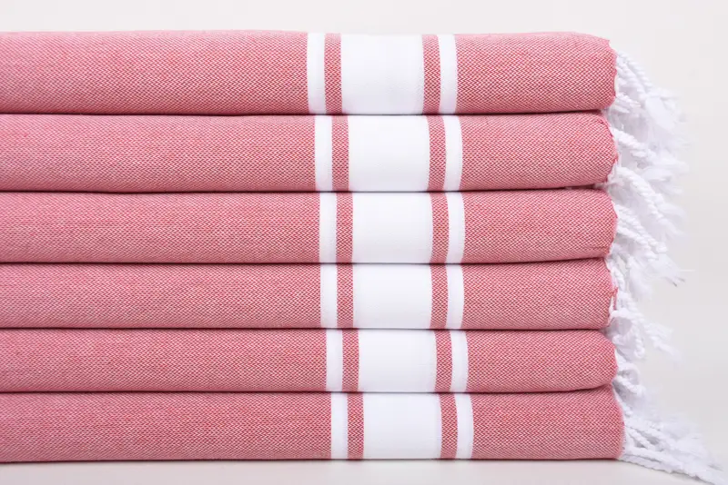 Personalized Kitchen Towel, Personalized Gifts, Wedding Day Gift For Bride, 36x24 Cotton Striped Towel, Monogrammed Hand Towel, Bridal Shower Favors - 3