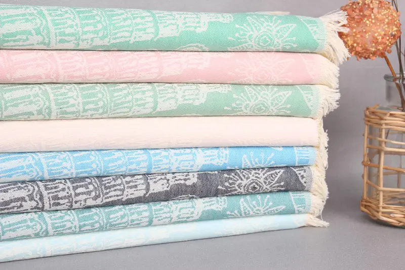 Kitchen Towel, 28x20 Cotton Italian Symbols Design Towel, Personalized Hand Towel, Custom Hand Towel, Monogrammed Turkish Towel, Christmas Favors - 2