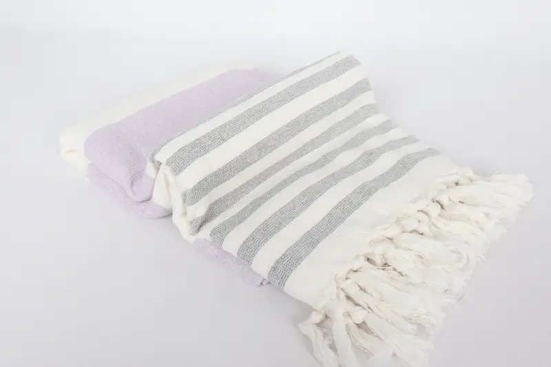 Bridal Gifts, Personalized Turkish Towel, Spa Towel, Housewarming Gift, Bachelorette Party Gift, 68x36 Cotton Striped Terry Towel, Pool Towels - 6
