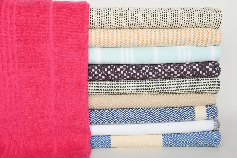 Small Bath Towels, Turkish Towel Hand Towel, Personalized Kitchen Towel, Holiday Towel, 36x18 Cotton Set of 10 Towel, Bachelor Party Favors - 1