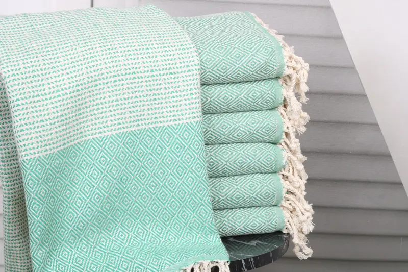 Custom Bath Towel, Personalize Gift, Scarf Towel, Bachelorette Favors Beach, Fouta towel, Summer Gift, 70x40 Cotton Chevron Towel, Personalized Gift - 1