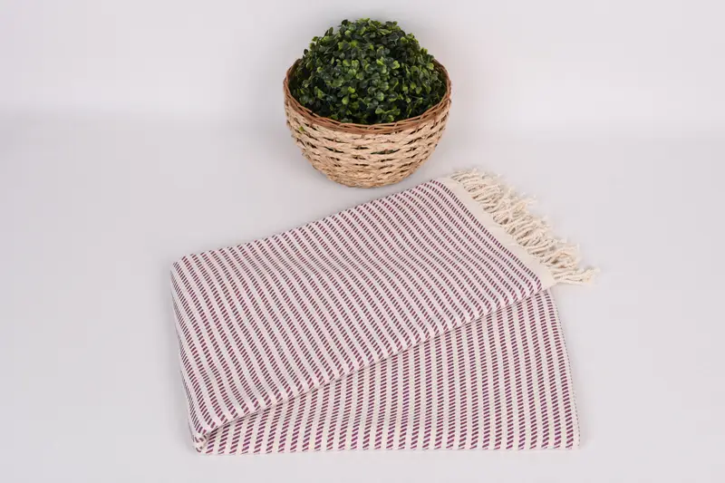 Wedding Gift Ideas, 70x40 Cotton Polka Dot Towel, Wedding Favors, Monogrammed Beach Towel, Best Friend Gift, Handwoven organic Turkish towel for spa - 4