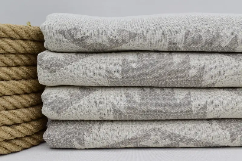 Monogram Beach Towel, 70x36 Cotton Geometric Towel, Sand-Resistant Peshtemal, Bulk Order Towel, Valentines Day Gift Idea, Gifts For Him, Summer Gift - 6