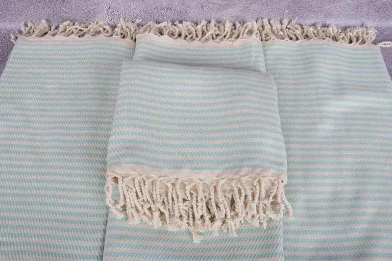 Personalized Bridesmaid Beach Towel, Quick-dry peshtemal, 70x40 Cotton Polka Dot Towel, Bridal Shower Favors, Custom Gift, Bridal Party Gifts - 4