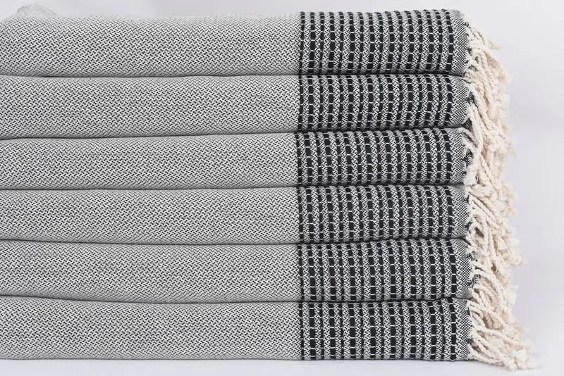 Home Decor Gifts, Personalized Towel, Beach Size Towel, Best Friend Gift, 70x36 Cotton Striped Towel, Turkish Towel Personalized, Personalised Gift - 3