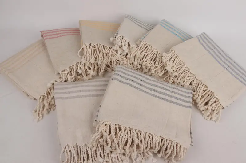 Personalized Beach Towel, Custom Bath Towel, 68x36 Cotton Striped Towel, Custom Beach Towel, Peshtemal Towel, Bachelor Towel, Gift Boxes Towel - 4