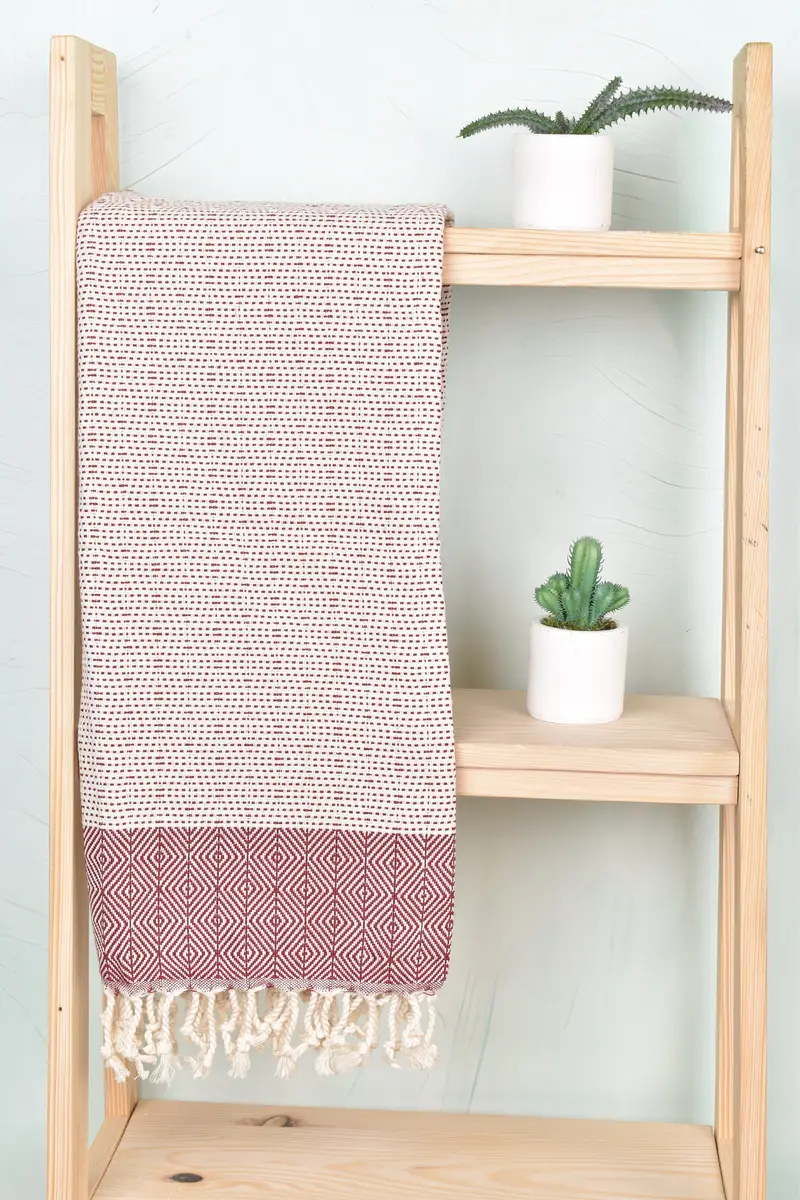 Turkish towel, Spa Gift, Extra large Turkish bath towel, Kids Beach Towel, Organic towel, 70x40 Cotton Diamond Towel, Soft towel, Decorative Towel - 8