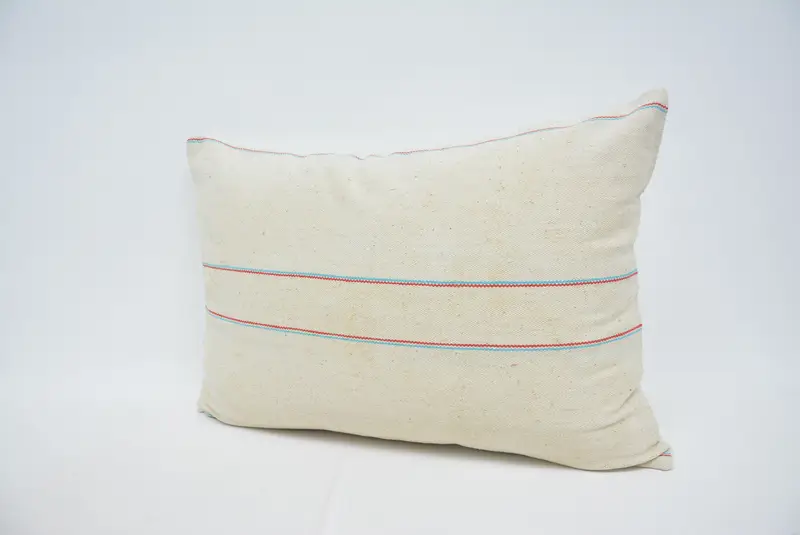 Geometric Embroidered Throw Pillow, 20x28 Inches Size Pillow - 4