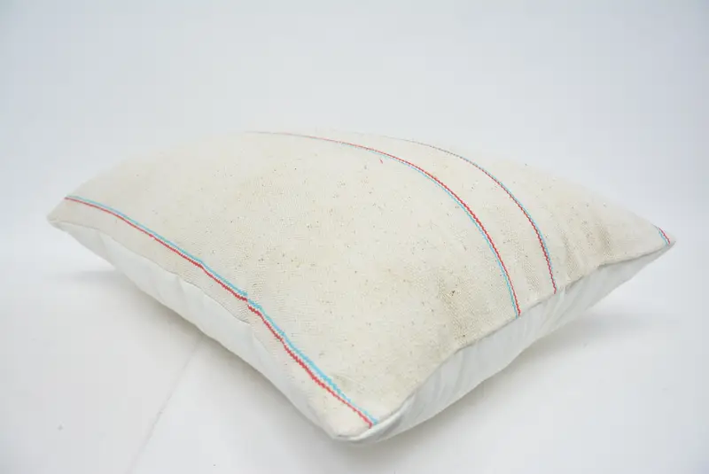 Geometric Embroidered Throw Pillow, 20x28 Inches Size Pillow - 6