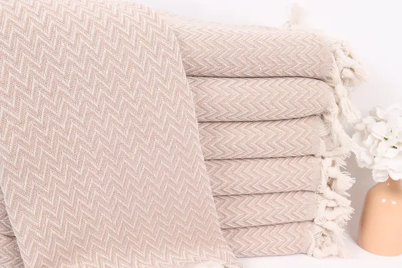 Bachelorette Party Favors, Custom Wedding Gifts, Wedding Anniversary Gift, 76x64 Cotton Zig zag Towel, Bedspread, Engagement Gift, Turkish Bedspread - 1