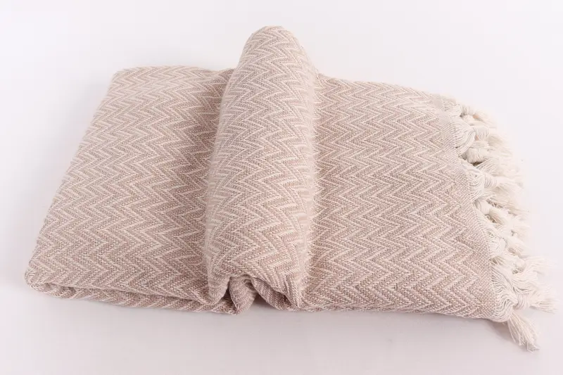 Bachelorette Party Favors, Custom Wedding Gifts, Wedding Anniversary Gift, 76x64 Cotton Zig zag Towel, Bedspread, Engagement Gift, Turkish Bedspread - 6