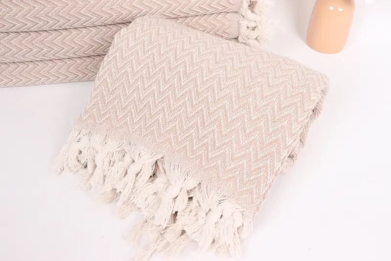 Bachelorette Party Favors, Custom Wedding Gifts, Wedding Anniversary Gift, 76x64 Cotton Zig zag Towel, Bedspread, Engagement Gift, Turkish Bedspread - 4