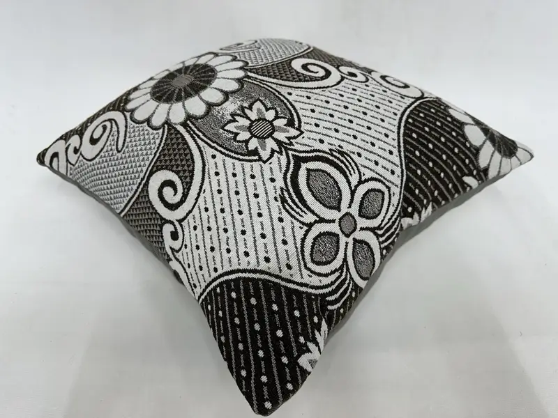 Turkish Pillow, Pillow Sham, 18x18 White Cushion, Home Decor Pillow, Vintage Throw Cushion, Handwoven Cushion, Throw Kilim Pillow - 6