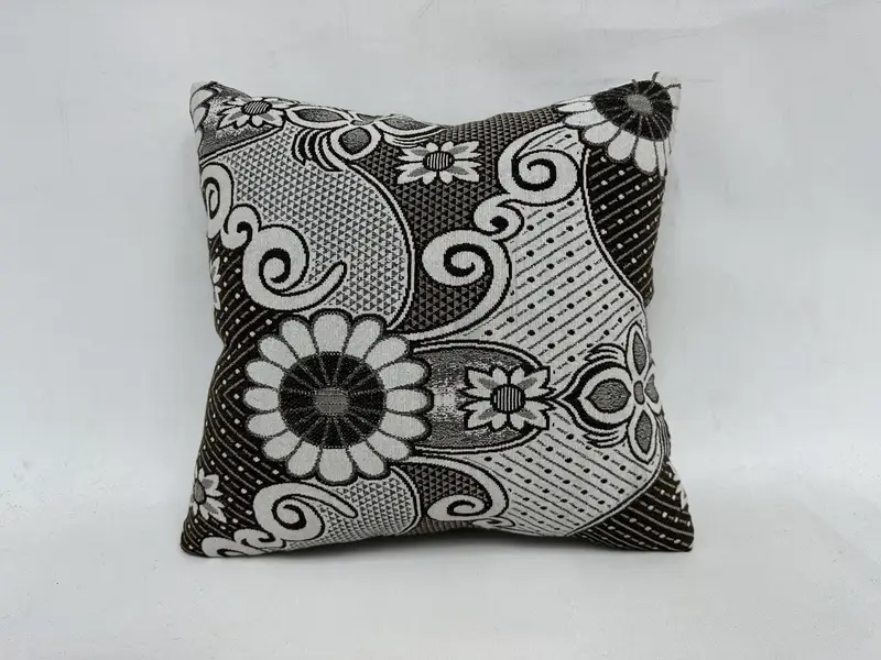 Turkish Pillow, Pillow Sham, 18x18 White Cushion, Home Decor Pillow, Vintage Throw Cushion, Handwoven Cushion, Throw Kilim Pillow - 1