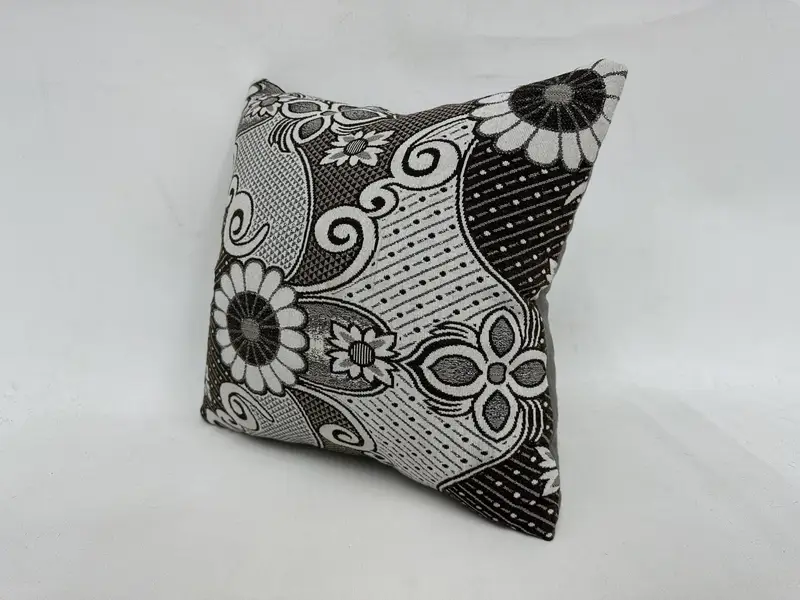Turkish Pillow, Pillow Sham, 18x18 White Cushion, Home Decor Pillow, Vintage Throw Cushion, Handwoven Cushion, Throw Kilim Pillow - 4