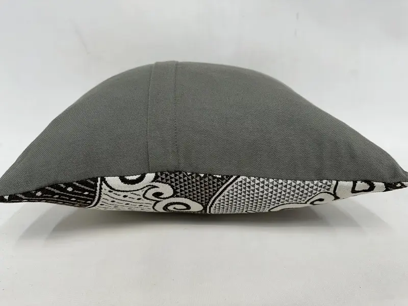 Turkish Pillow, Pillow Sham, 18x18 White Cushion, Home Decor Pillow, Vintage Throw Cushion, Handwoven Cushion, Throw Kilim Pillow - 7