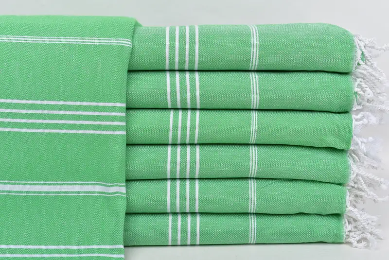 Gift For Coworker, Bridesmaid Gift Towel, Sand-free towel, Home Decor Gifts, 70x40 Cotton Striped Towel, Custom Beach Towels, Decorative Towel - 1