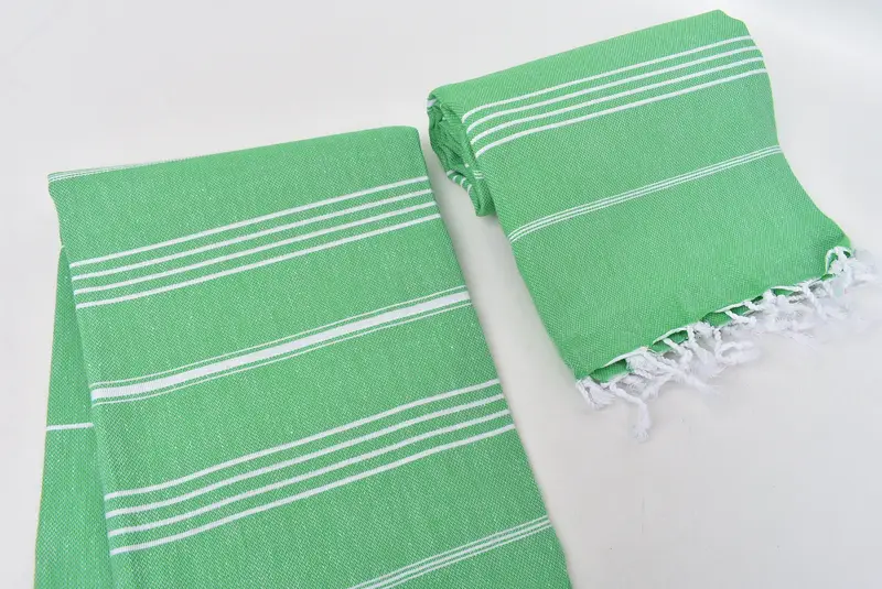 Gift For Coworker, Bridesmaid Gift Towel, Sand-free towel, Home Decor Gifts, 70x40 Cotton Striped Towel, Custom Beach Towels, Decorative Towel - 7