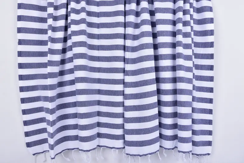 Lightweight towel, 68x36 Cotton Striped Towel, Spa Towel, Sand-free towel, Wedding For Favor, Girls Weekend Getaways Gifts, Monogrammed Beach Towel - 8