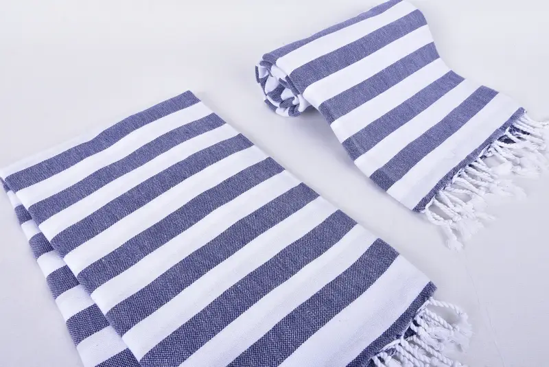 Lightweight towel, 68x36 Cotton Striped Towel, Spa Towel, Sand-free towel, Wedding For Favor, Girls Weekend Getaways Gifts, Monogrammed Beach Towel - 7