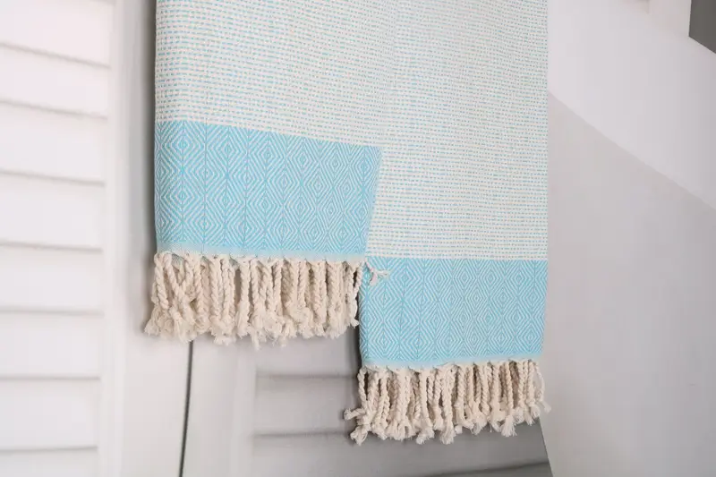 70x40 Cotton Diamond Towel, Personalized Towel, Custom Wedding Gift, Turkish bath towel, Personalized Home Gift Wedding, Spa Gift, Monogram Towels - 8