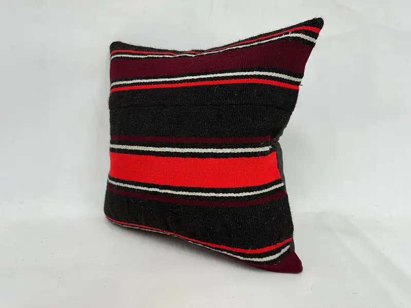 Outdoor Throw Pillow Case, Cotton Pillow, 20x20 Brown Pillow Sham, Bench Pillow Case, Vintage Pillow, Cushion Cover, Antique Pillows, Turkish Pillow - 4