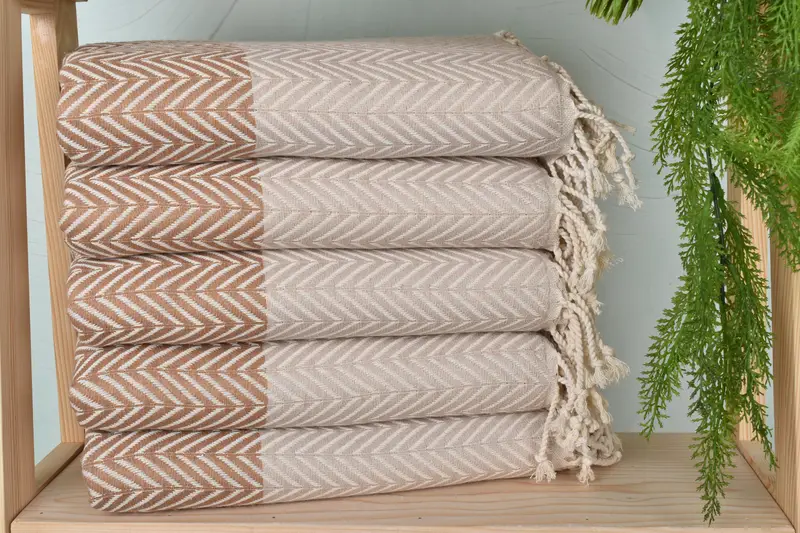 Best Beach Towel, Turkish bath towel for spa, Embroidery Towel, 70x40 Cotton Chevron Towel, Unique Gift, Bridesmaid Gift, Monogram Turkish Towel - 2