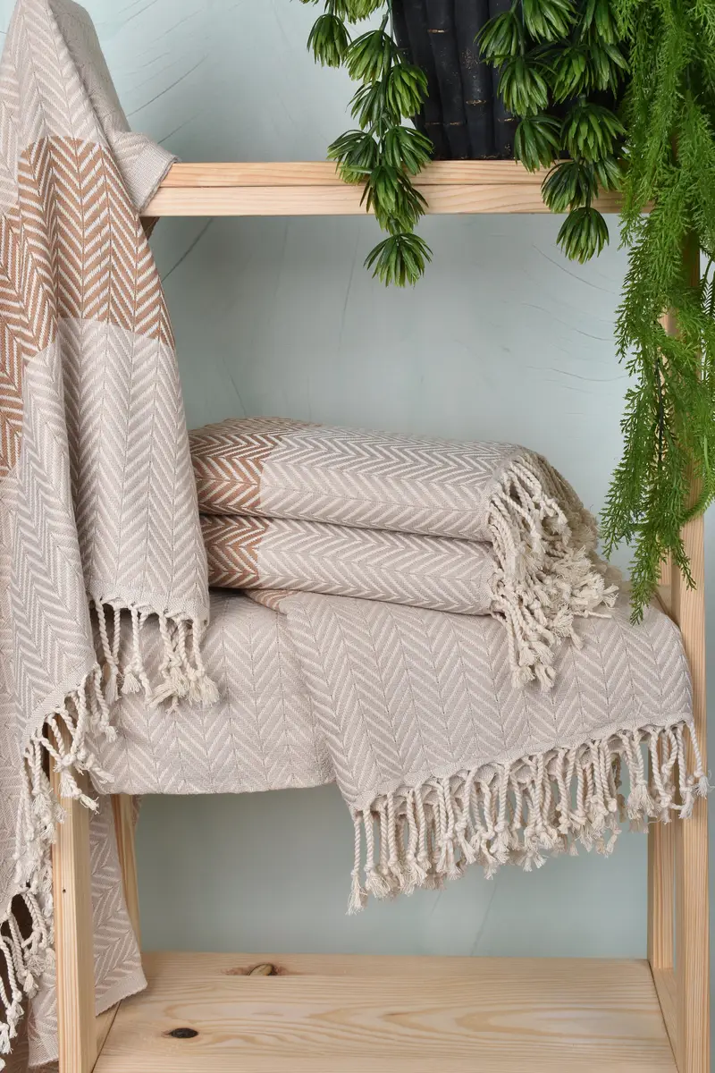 Best Beach Towel, Turkish bath towel for spa, Embroidery Towel, 70x40 Cotton Chevron Towel, Unique Gift, Bridesmaid Gift, Monogram Turkish Towel - 6