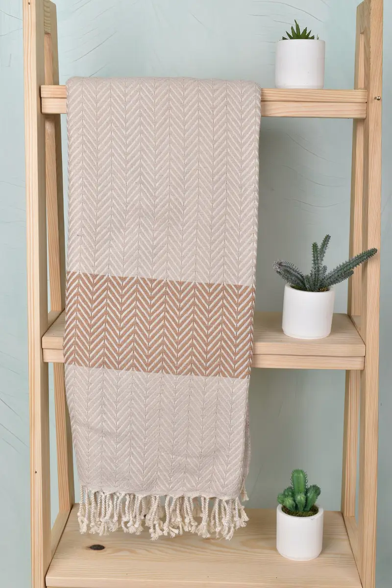 Best Beach Towel, Turkish bath towel for spa, Embroidery Towel, 70x40 Cotton Chevron Towel, Unique Gift, Bridesmaid Gift, Monogram Turkish Towel - 8