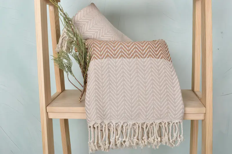 Best Beach Towel, Turkish bath towel for spa, Embroidery Towel, 70x40 Cotton Chevron Towel, Unique Gift, Bridesmaid Gift, Monogram Turkish Towel - 4