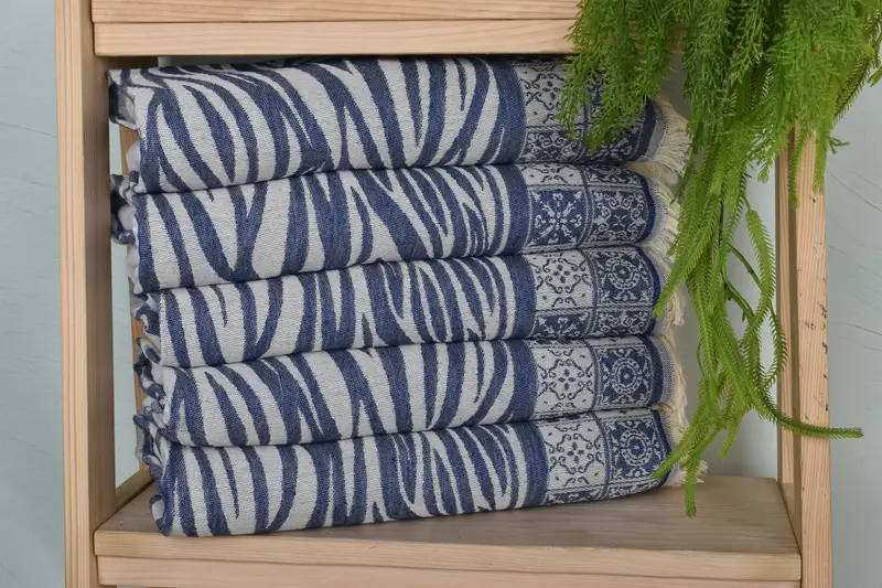 Grandma Gift, Personalized Gift, Custom Hand Towel, Turkish Tea Towel, Gift For Wedding Day, Guest Towel, 28x20 Cotton Striped Towel, Spa Towel - 1