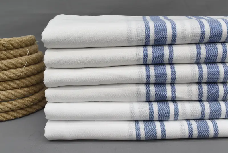Beach Towel Bulk, 70x40 Cotton Striped Towel, Oversized Beach Towel, Hammam towel, Custom Wedding Gift, Yoga Towel, Peshtemal, Bridesmaid Gift Towel - 2