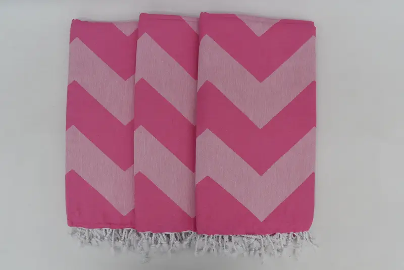 Turkish Towel Beach, Wedding Day Gift For Bride, Personalized Gift, 70x40 Cotton Zigzag Design Towel, Pool Towels, Personalized Bridesmaid Gift - 8