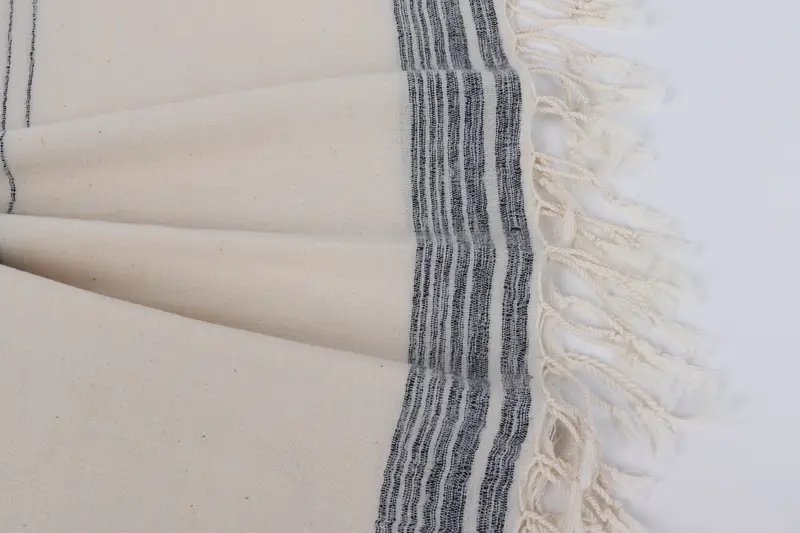 Quick-dry towel, Handwoven organic Turkish towel for spa, 68x36 Cotton Striped Towel, Unique Gift, Bridesmaid Gifts, Turkish beach towel, Yoga Towel - 8
