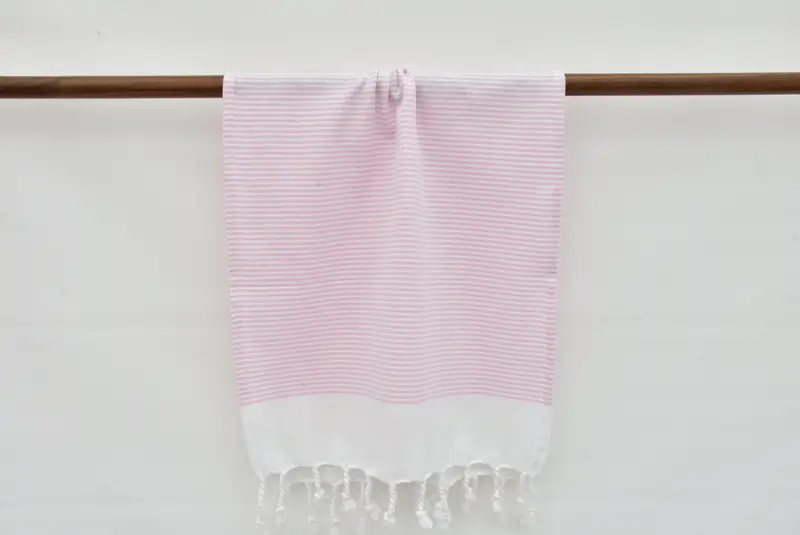 Monogram Hand Towel, Gift For Him, Personalized Hand Towel, Customized Towels, Wedding Gift, 40x18 Cotton Striped Towel, Wedding Hand Made Gift - 2