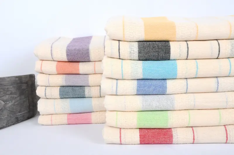 Handmade Turkish hammam towel, Bride Gift, Travel Towel, Bachelorette Party Gifts, Personalized Gift, Handmade Gift, 70x40 Cotton Geometric Towel - 3