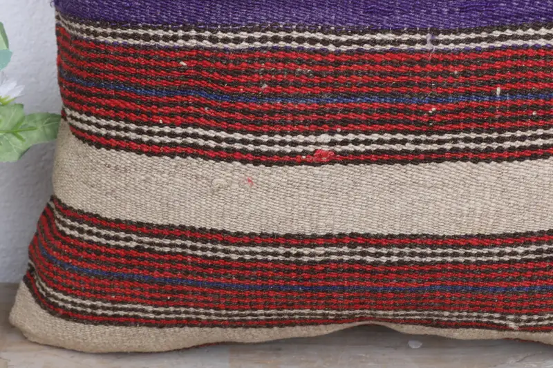 Traditional Cushion, Bed Pillow Cover, Interior Designer Pillow, Pillow Case, 18x18 Red Cushion Cover, Home Decor Pillow, Boho Pillow Sham Cover - 3