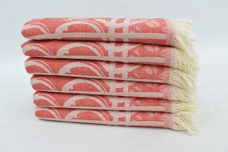 Turkish Hand Towel, 28x20 Cotton Coffee Patterned Towel, Monogram Towels, Bachelorette Gifts, Personalized Gifts, Kitchen Towel, Bachelorette Towel - 4