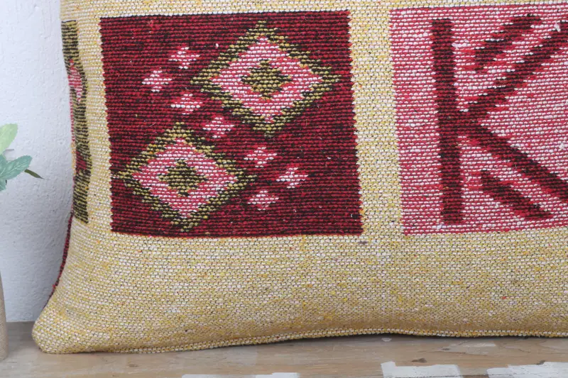 Pillow Cover, Home Decor Pillow, Gift Pillow, Boho Pillow Sham Cover, 24x24 Orange Cushion Cover, Customized Cushion Case, Colorful Cushion Case - 2