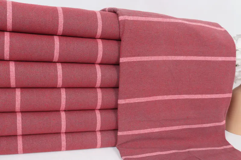 Bachelorette Party Gifts, Valentines Day Gift Idea, Summer Gift, 68x40 Cotton Striped Towel, Turkish Towel Set, Lightweight Turkish towel, Gym Towel - 2