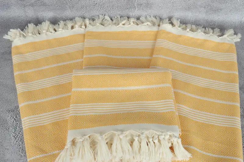 Luxury towel, Custom Wedding Gifts, 70x38 Cotton Diamond Towel, Housewarming Gift, Best Beach Towel, Towel With Name, Gift For Coworker - 4