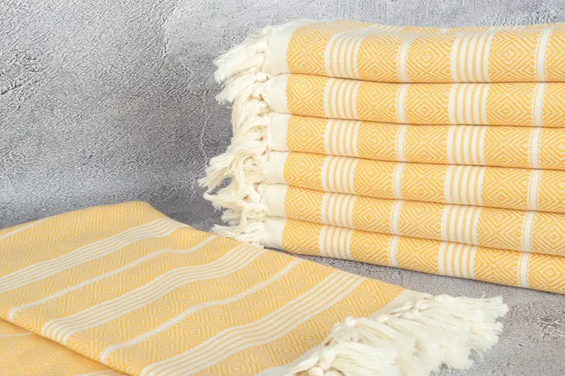 Luxury towel, Custom Wedding Gifts, 70x38 Cotton Diamond Towel, Housewarming Gift, Best Beach Towel, Towel With Name, Gift For Coworker - 2