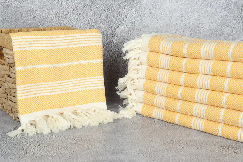 Luxury towel, Custom Wedding Gifts, 70x38 Cotton Diamond Towel, Housewarming Gift, Best Beach Towel, Towel With Name, Gift For Coworker - 3