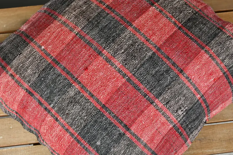 18x18 Red Pillow Cover, Sofa Bolster Cushion, Vintage Kilim Pillow, Boho Pillow, Seat Pillow Sham, Pillow, Turkish Pillow, Bright Pillow Sham - 4