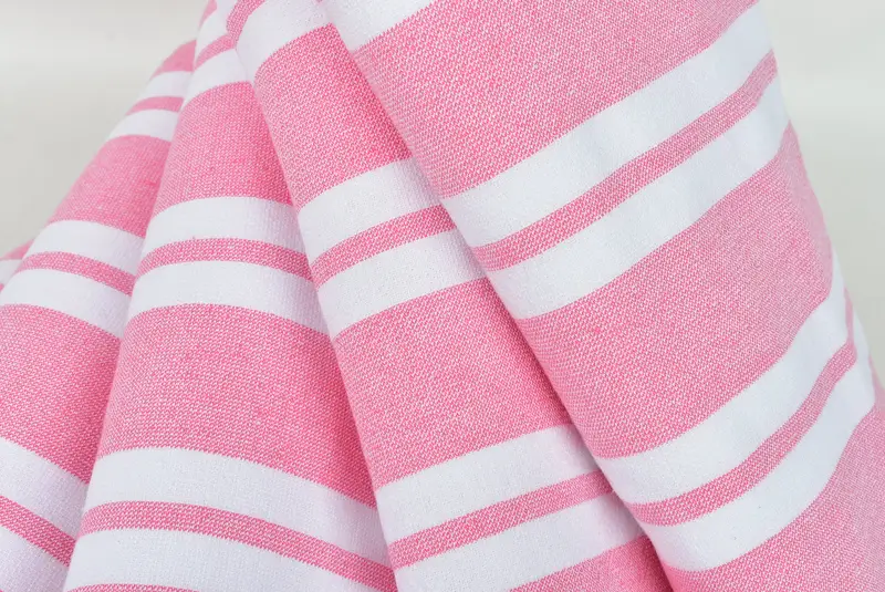 Quick-Dry Beach Towel, Gym Towel, Best Friend Christmas Gift, Peshtemal Towel, Bachelor Gifts, 68x36 Cotton Striped Terry Towel, Summer Towel - 5