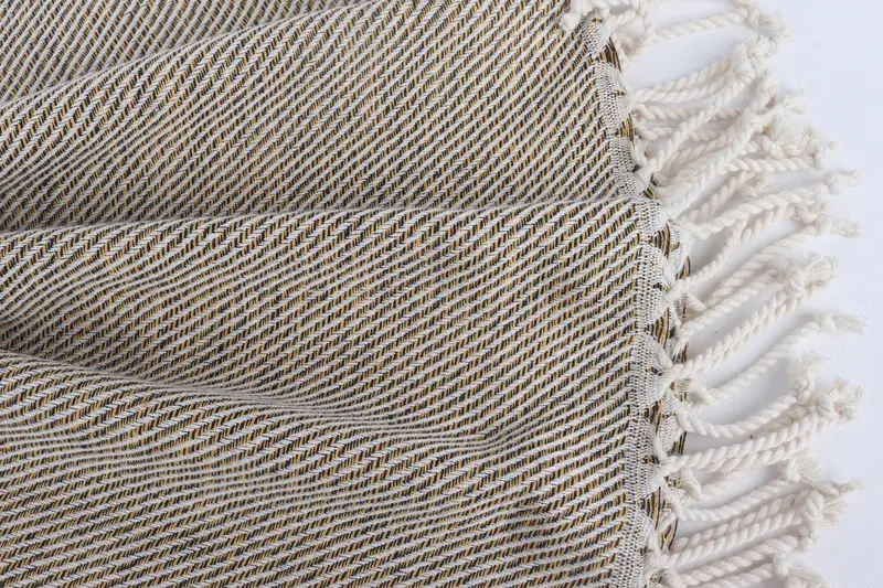 Absorbent Turkish towel, Kids Beach Towel, 70x40 Cotton Chevron Towel, Wedding Gift, Home Decor Towel, Large Turkish Towel, Wedding Anniversary Gift - 8