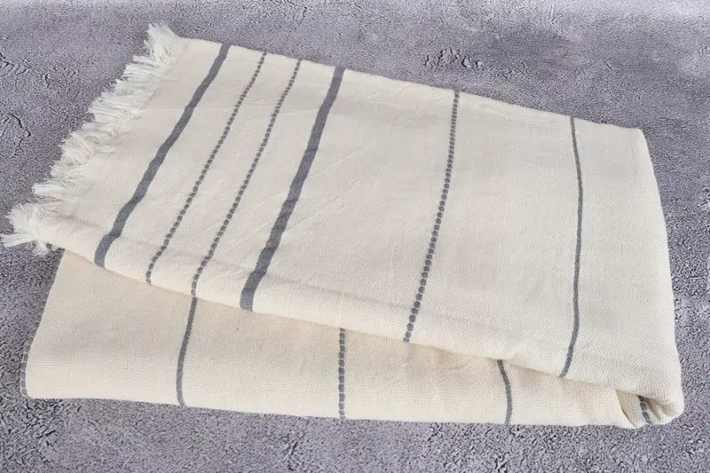 Housewarming Gift, Spa Towel, Fouta towel, Peshtemal Towel, 70x40 Cotton Striped Towel, Towel With Name, House Warming Gift, Custom Wedding Towel - 6