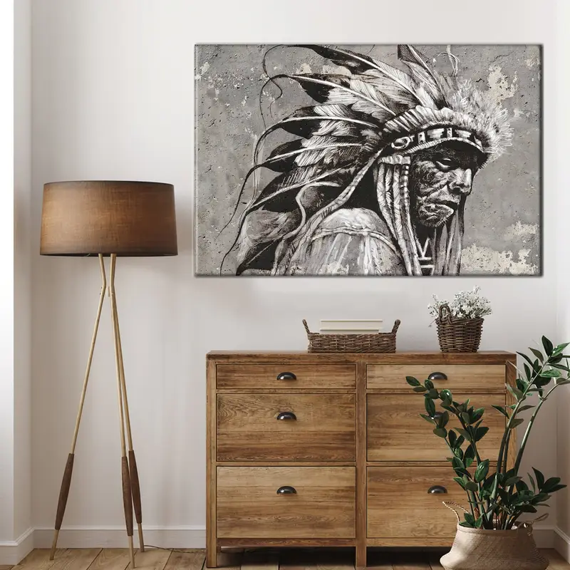 Modern duvar dekoru, soyut duvar sanatı, tuval duvar dekoru, siyah duvar sanatı, çatı duvar dekoru, moda tuval sanatı, Noel hediyesi, özel duvar sanatı, - 2