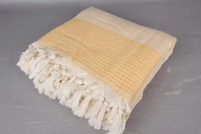 Bridesmaid Gifts, Custom Wedding Gifts, 96x92 Cotton Striped Towel, Bachelorette Party Favors, Gift For Bride, Turkish Bedspread, Aesthetic Blanket - 5